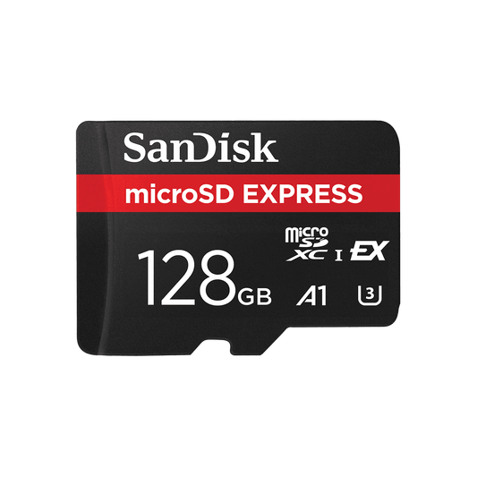128 GB microSD-Speicher